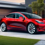 테슬라 전기차의 배터리 수명 - **Prompt 1: LFP Battery - Everyday Charging to 100%**
    "A clean, realistic, and brightly lit phot...